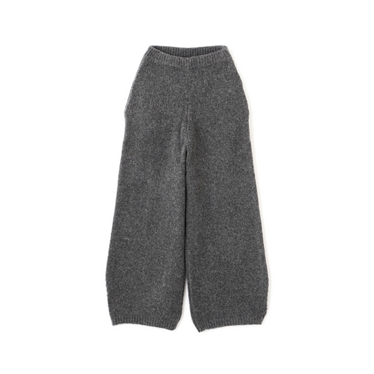 ETRE【エトレ】コクーンシルエットニットパンツ GREY (1224620025-0)  (1224620025-0)