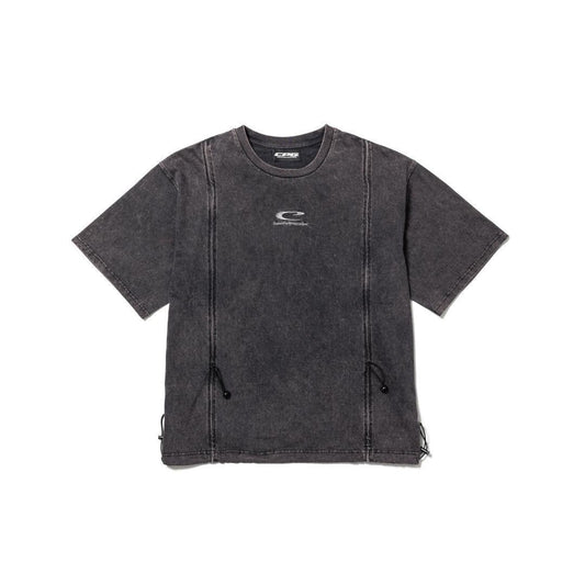 F-LAGSTUF-F|フラグスタフ CPG ANOMALY CORD DYE TEE BLACK  (FS1748)  (FS1748)