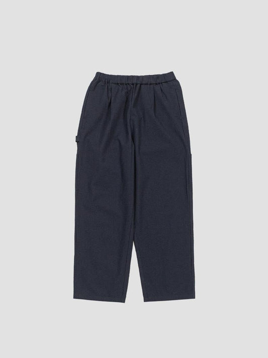 泡泡紗 工裝版型 Seersucker painter pants NAVY 褲子
