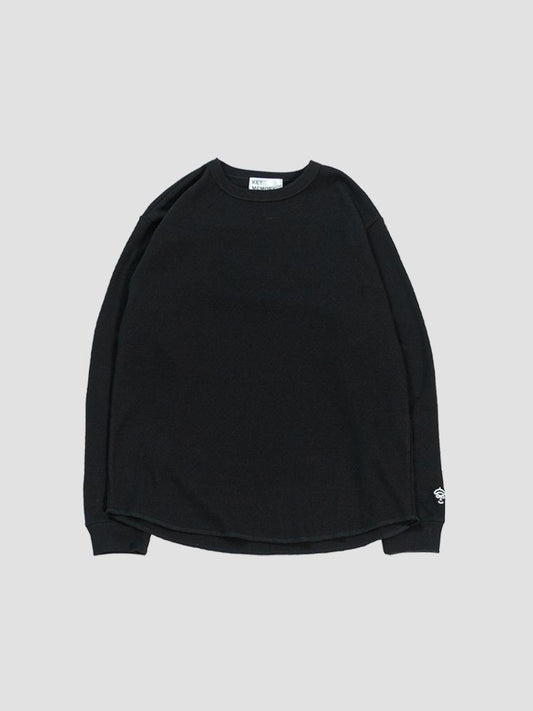 Honeycomb thermal shirts BLACK 襯衫