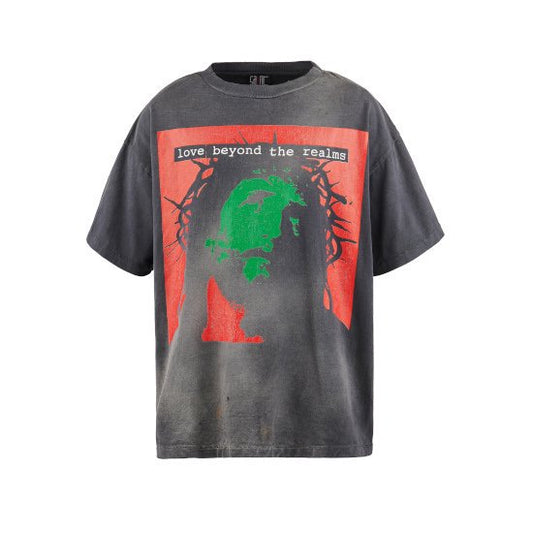 SAINT Mxxxxxx 【セント マイケル】 KK-SS TEE/LOVE BEYOND/BK(SM-YS8-0000-C23) (SM-YS8-0000-C23)