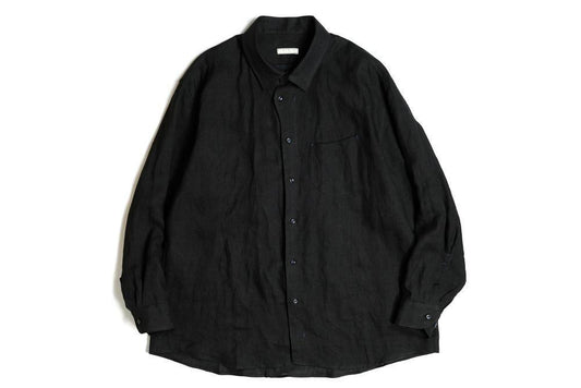 GORSCH FRENCH LINEN WIDE SILHOUETTE COLLAR SHIRTS (GORSCH)