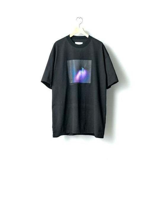 stein(シュタイン)/PRINT TEE(MERCERISED COTTON)-MULTIPLICATION/BLACK (ST.877)