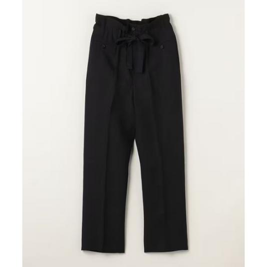 ASTRAET【アストラット】 ドローストリング ハイウエストパンツ BLACK (5414-236-0469) (5414-236-0469)