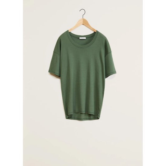 LEMAIRE 【ルメール】RIB T-SHIRT SMOKY GREEN( TO1146 LJ1016)  (TO1146 LJ1016)