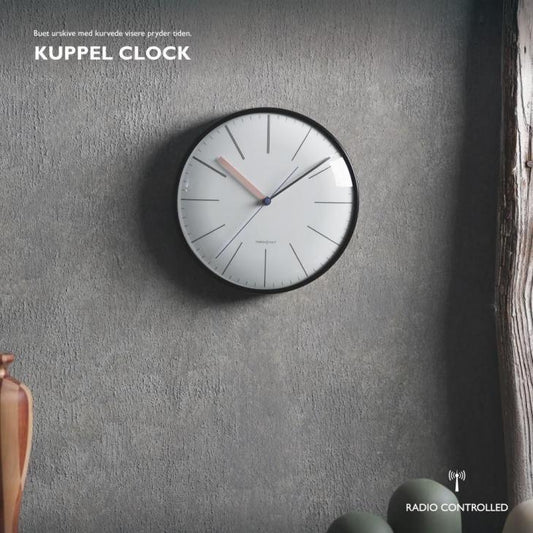 magnet | KUPPEL CLOCK (black) | 時計 掛け時計 おしゃれ インテリア  (mag-25649)