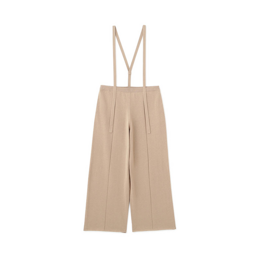ETRE 【エトレ】 コットンリネンニットサスパンツ BEIGE (1225420043-0) (1225420043-0)