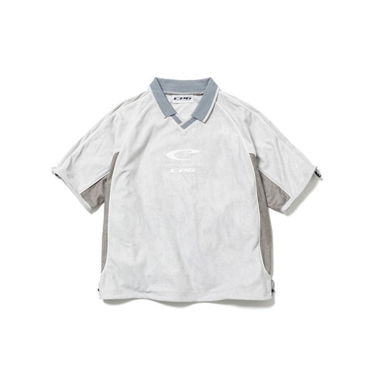 F-LAGSTUF-F|フラグスタフ CPG VELOUR GAME SHIRT GRAY (FS1747)  (FS1747)