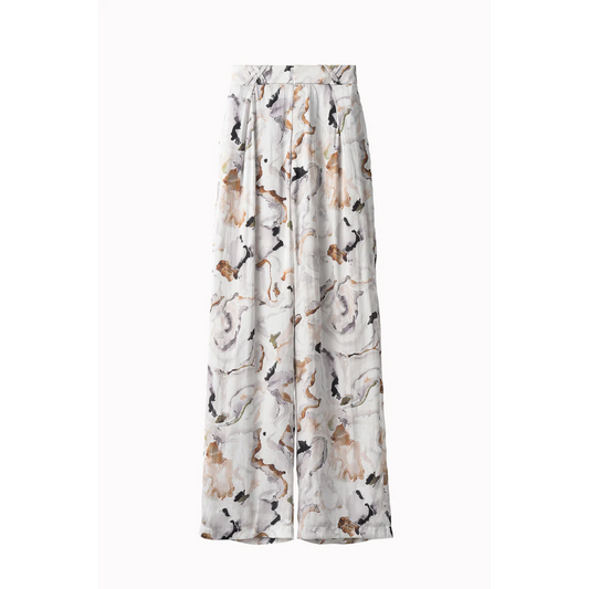 MURRAL【ミューラル】 Dipsacus slacks White (251-1003)  (251-1003)