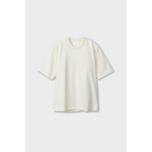 CINOH 【チノ】 REFINA コンパクトTシャツ ECRU (25SCU005) (25SCU005)