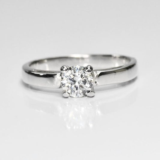 侍ダイヤモンド 天然ダイヤモンド エンゲージリング 「カルテア」 0.5ct H&C G～Iカラー VS～SIクラス 婚約指輪 (SD-R-0075)