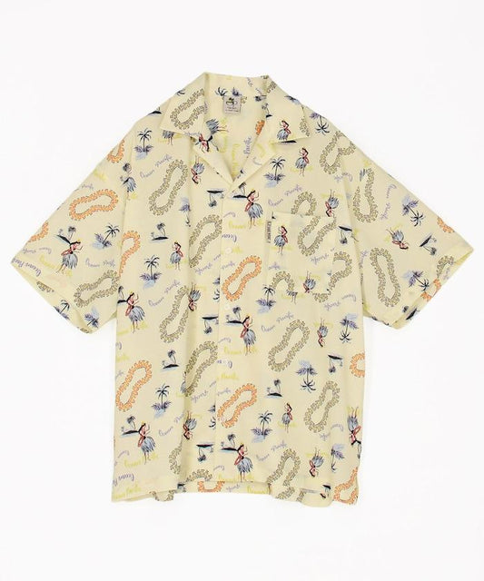 FREAK'S STORE for BEACH & FES / Ocean Pacific 聯名款 HERITAGE ALOHA SHIRT