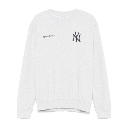 Sporty & Rich【スポーティー＆リッチ】 Champions スウェットシャツ HEATHER GRAY (30SR10ST071505300GY03) (30SR10ST071505300GY03)