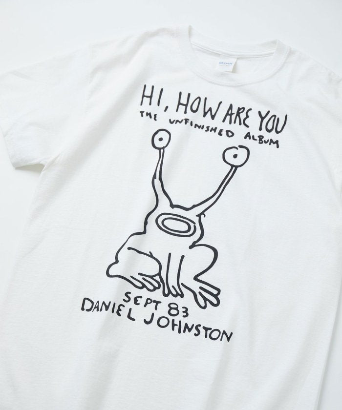 DANIEL JOHNSTON HI HOW ARE YOU TEE