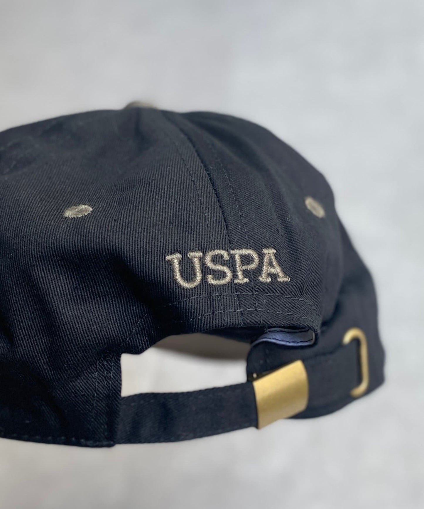 【U.S. POLO ASSN.】 1點刺繡帆布帽