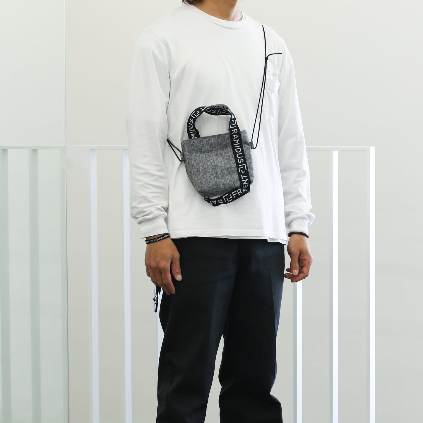 fragment design × RAMIDUS RAMIDUS 2WAY TOTE BAG (S)