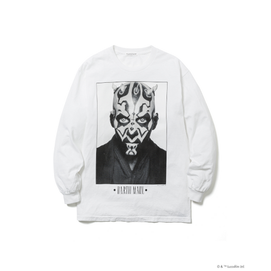 F-LAGSTUF-F【フラグスタッフ】 Darth Maul LS Tee WHITE (FS1464-0104) (FS1464-0104)
