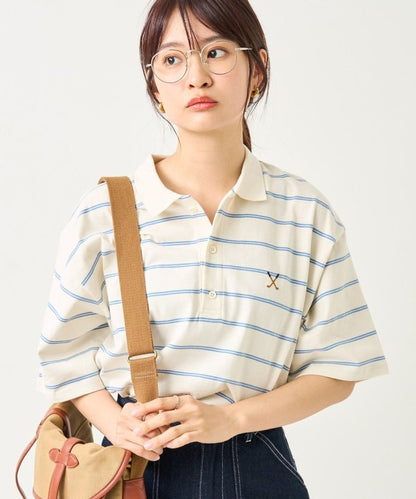 SUNNY GOLF 條紋POLO衫