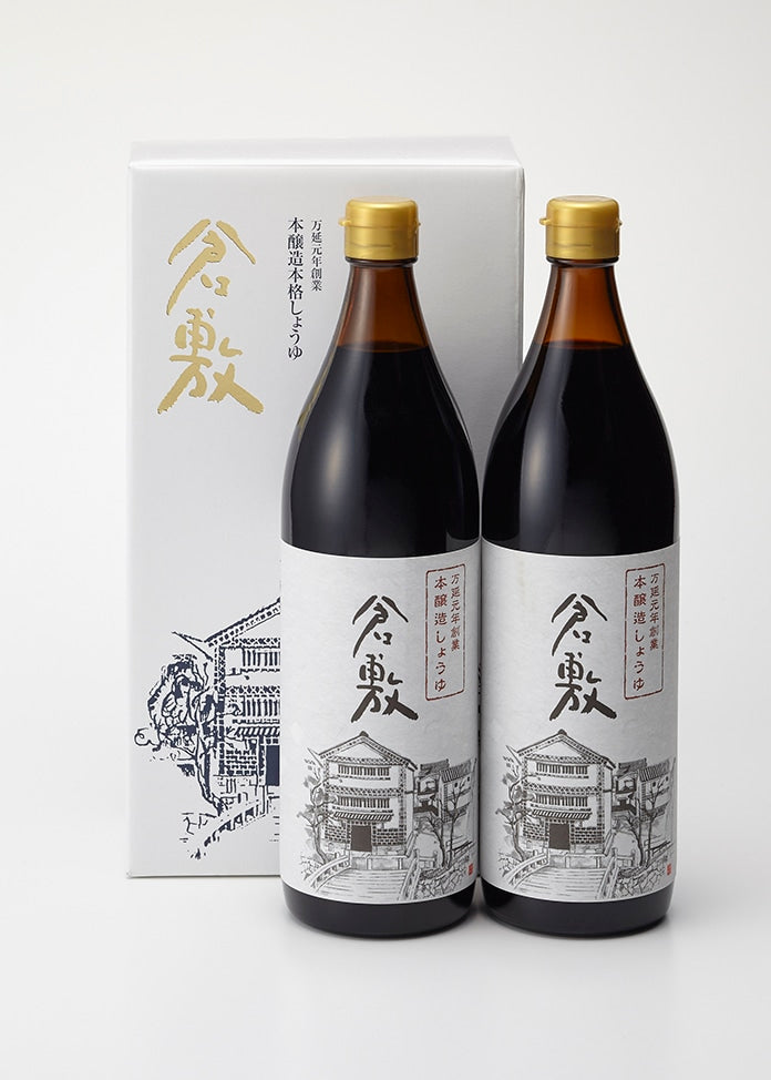 倉敷醬油禮盒 900ml×2瓶