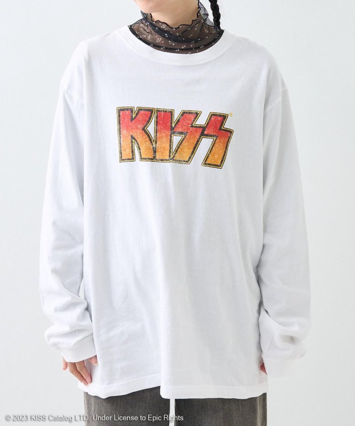 KISS Logo 長袖T恤