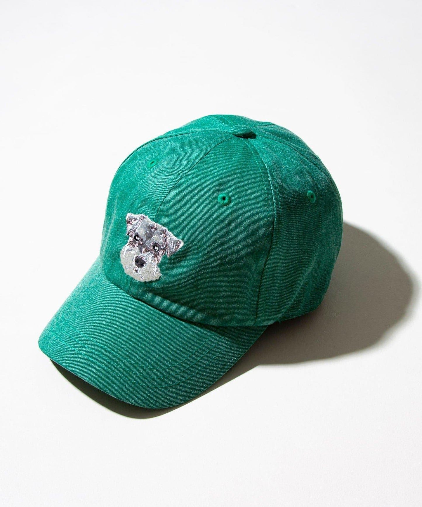 【GLOSTER】清洗後的狗刺繡帽