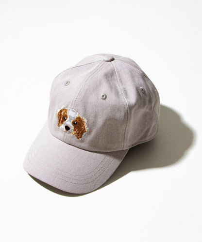 【GLOSTER】清洗後的狗刺繡帽