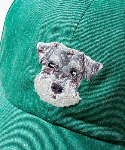 【GLOSTER】清洗後的狗刺繡帽