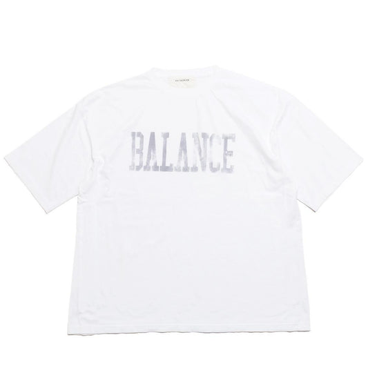 【ANACHRONORM / 時代錯亂】<br>BALANCE COLLEGE PRINTED S/S T-S 大學印花短袖T恤 AN360 (AN360)