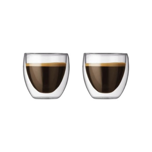 BODUM PAVINA雙層玻璃杯 0.08L（2個裝）