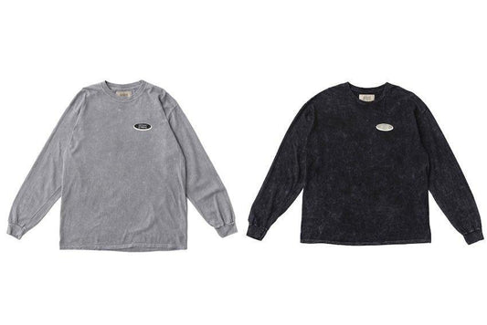 SEDAN ALL - PURPOSE OVAL LOGO MINERAL WASH L/S TEE
 (SEDAN ALL-PURPOSE)