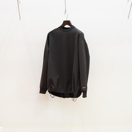 Graphpaper (グラフペーパー) Pertex Equilibrium L/S Tech Pullover (GM261-70293)/Charcoal
