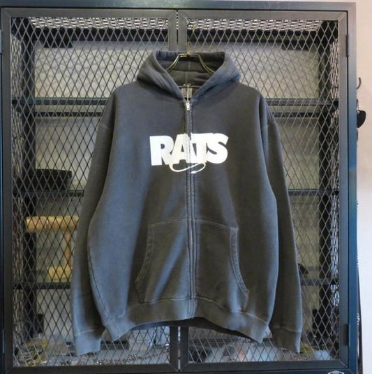 RATS 　PIGMENT DYED ZIP HOODIE (26'RTC-0204)