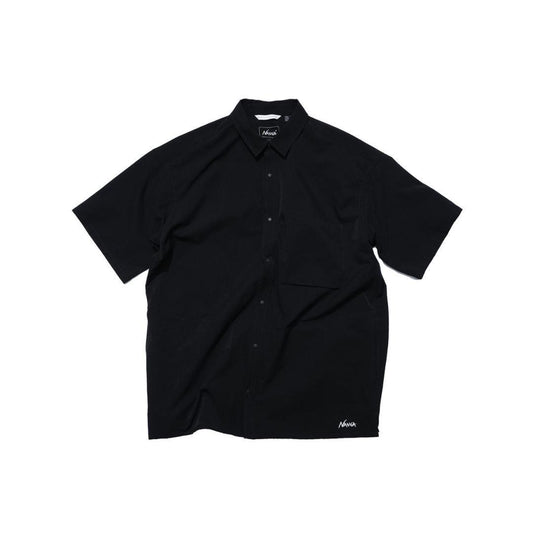NANGA 【ナンガ】 DotAir® COMFY S/S SHIRT P.BLACK (N2500-1E900) (N2500-1E900)