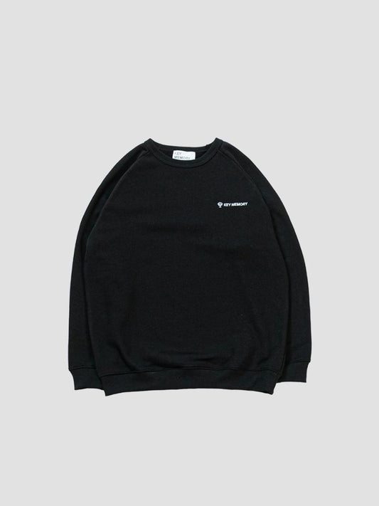 Keymemory crew sweat BLACK 衛衣