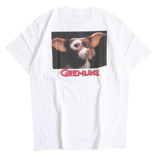 グレムリン（小魔怪） Tシャツ Photo&ロゴ WB3499 WB3500 WHITE (CT7854)