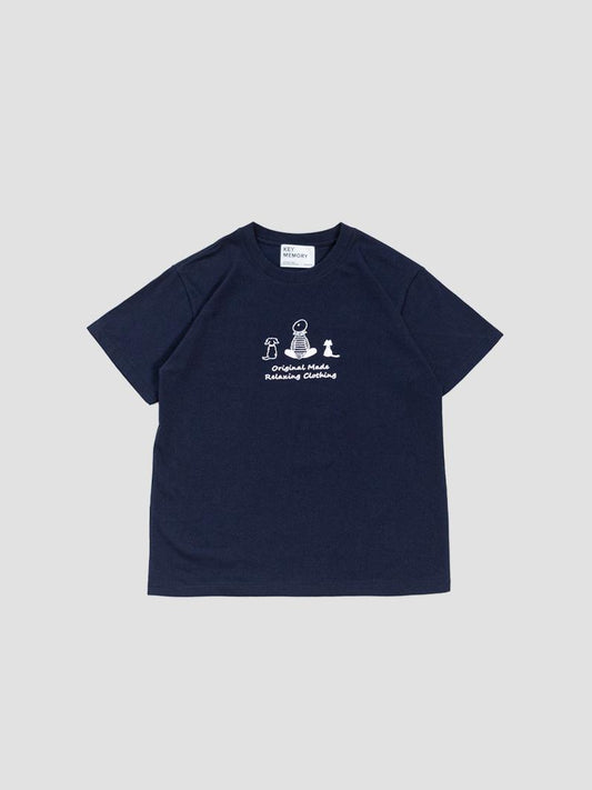 Time T-shirts NAVY 短袖T恤