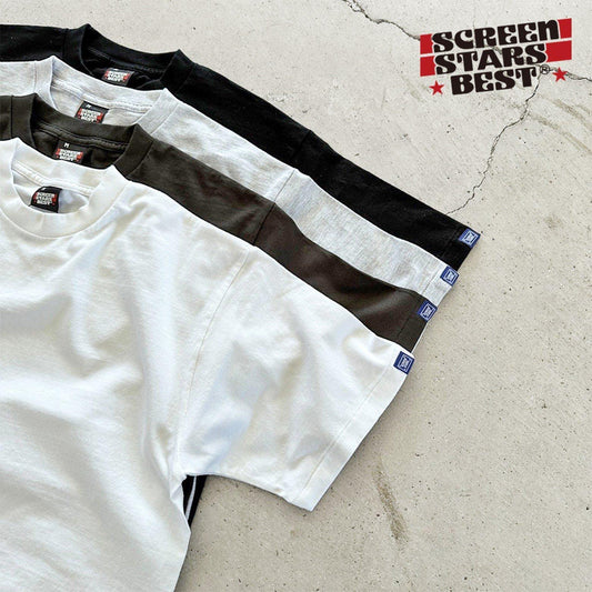 Super Basic Tee / スーパーベーシックTシャツ 無地 ピスネーム ボックスシルエット シンプル (2522-SSBTWB)