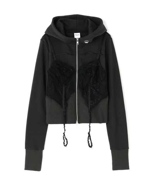 MITSUKI LINGERIE DOCKING HOODIE