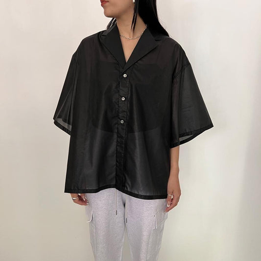 Calendar finishing open collar shirt(2) (MARGE)