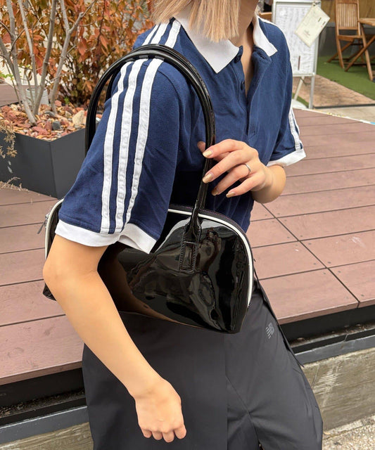 漆皮波士頓包