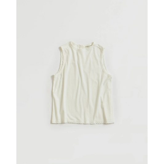 Shinzone 【シンゾーン】HIGH TWIST COTTON SLEEVELESS WHITE (23MMSCU02) (23MMSCU02)