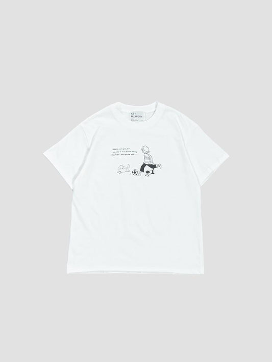 Soccer T-shirts WHITE T恤