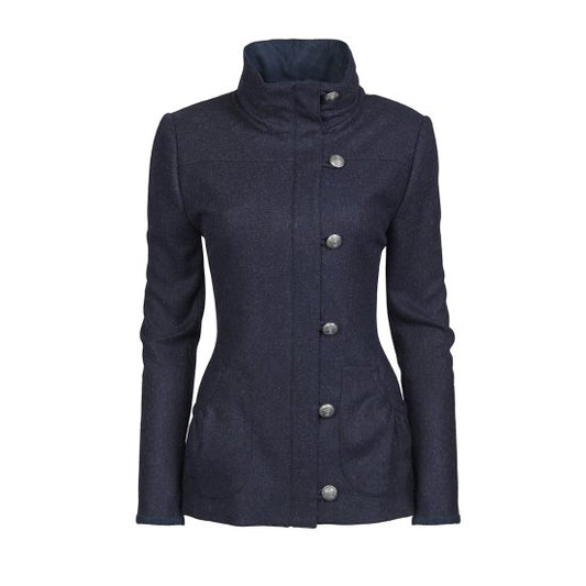 Bracken Tweed Jacket Womens- Navy/ブラッケン ツイード レディースジャケット ネイビー(4115-03) (DR-4115-03)