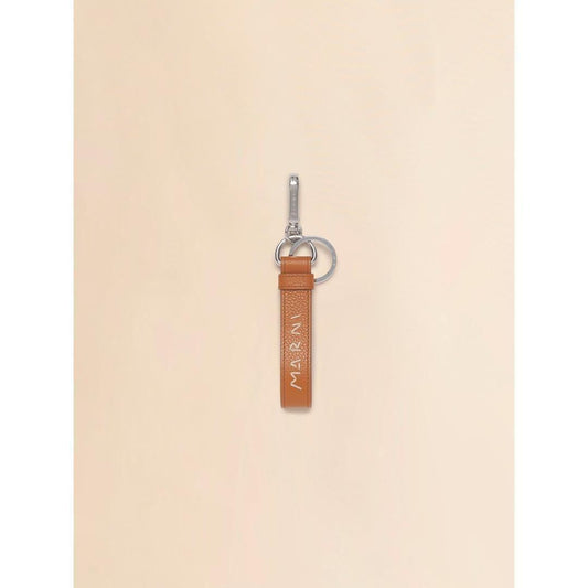 MARNI | マルニ leather keyring with Marni Mending embroidery BRIQUE (PCMI0018A5P653300R39) (PCMI0018A5P653300R39)