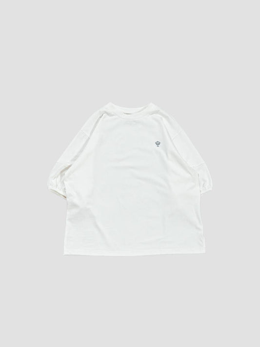 Puff sleeves T-shirts WHITE T恤