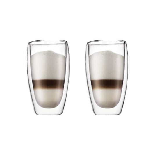 BODUM PAVINA雙層玻璃杯 0.45L（2個裝）