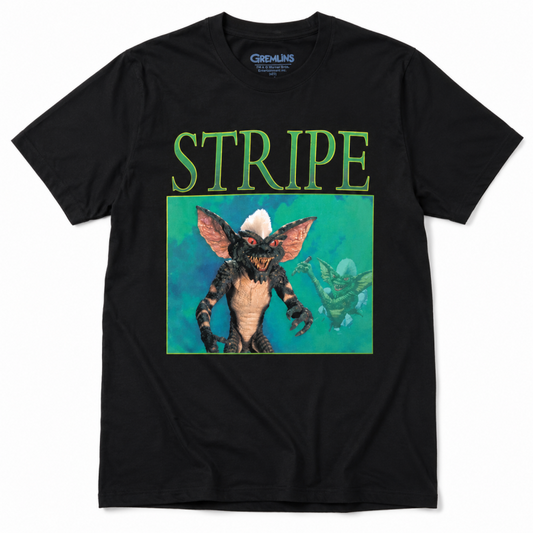 グレムリン（小魔怪） Stripe Homage Black CT7452 T恤