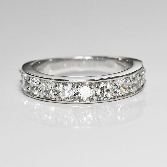 侍ダイヤモンド 天然ダイヤモンド エタニティリング 「1カラット×スウィートテン」 1.0ct H&C G～Iカラー VS～SIクラス (SD-R-0003)
