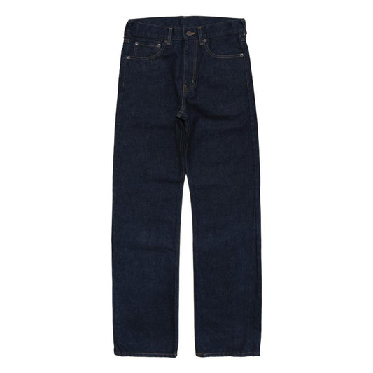 KMP STRAIGHT DENIM PT【ワンウォッシュ/ブラウンパッチ】 (KPT1113)